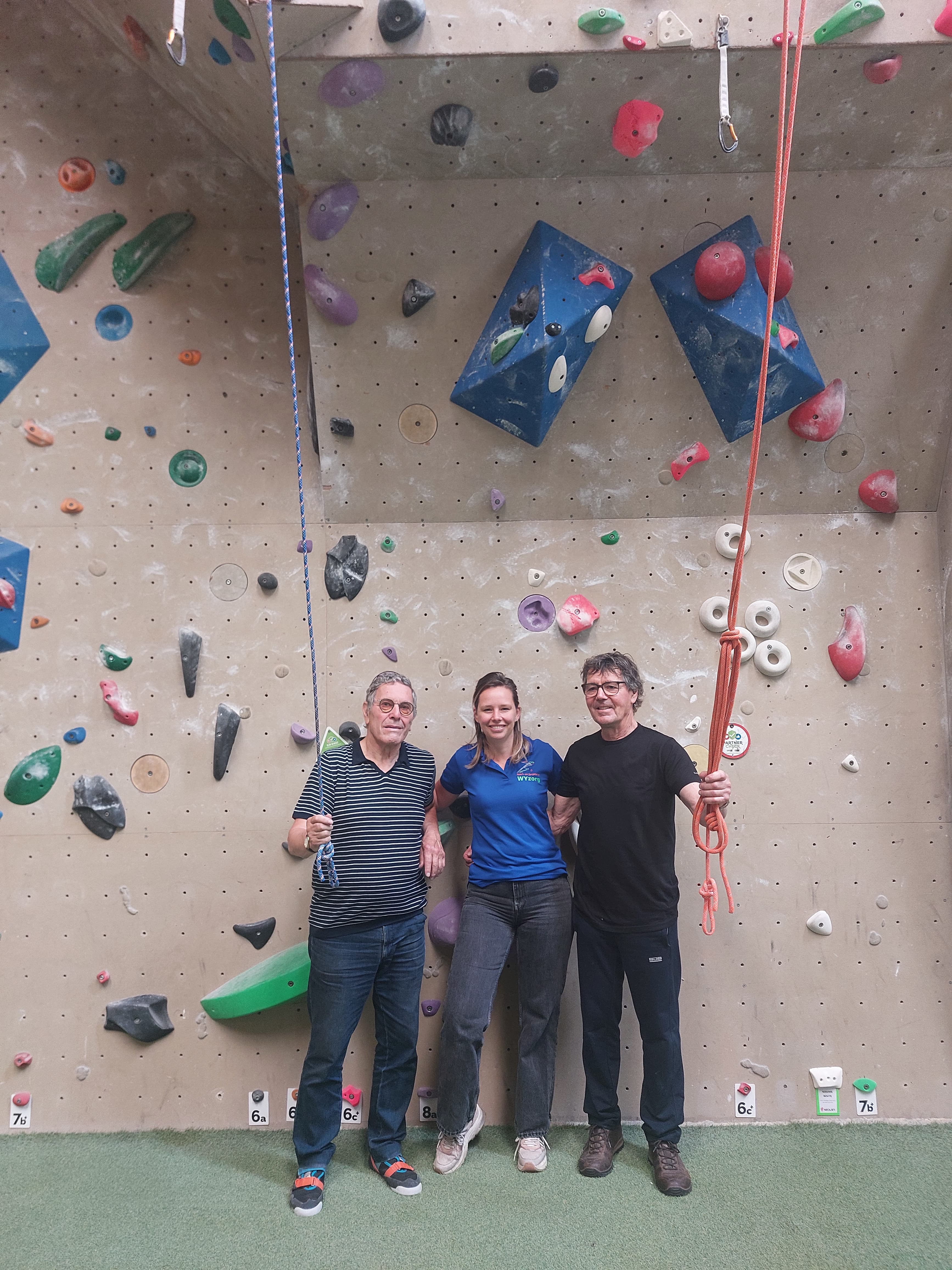 Klimhal met parKLIMson sessie